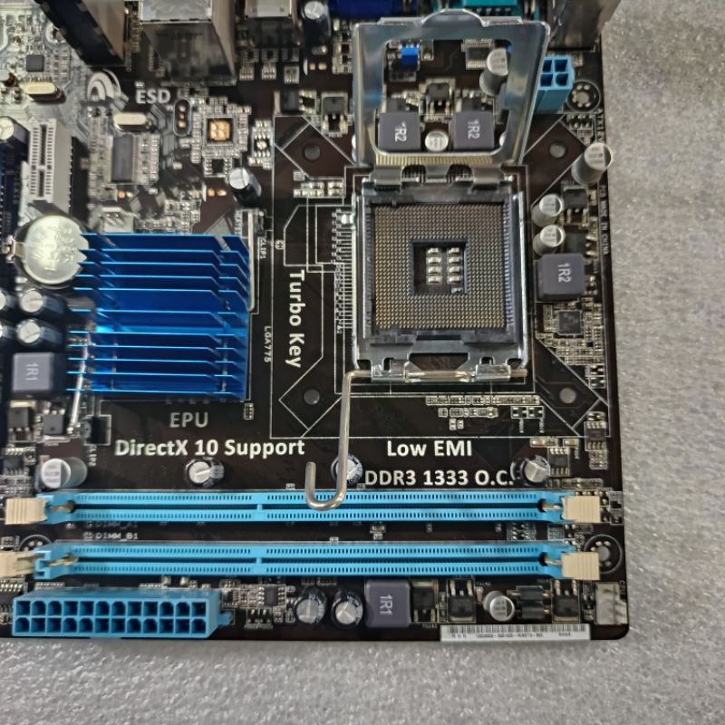 mainboard motherboard asus p5g41t-m lx3 p5g41t-mlx3 bekas slot ram ddr3 socket lga 775 support dual 