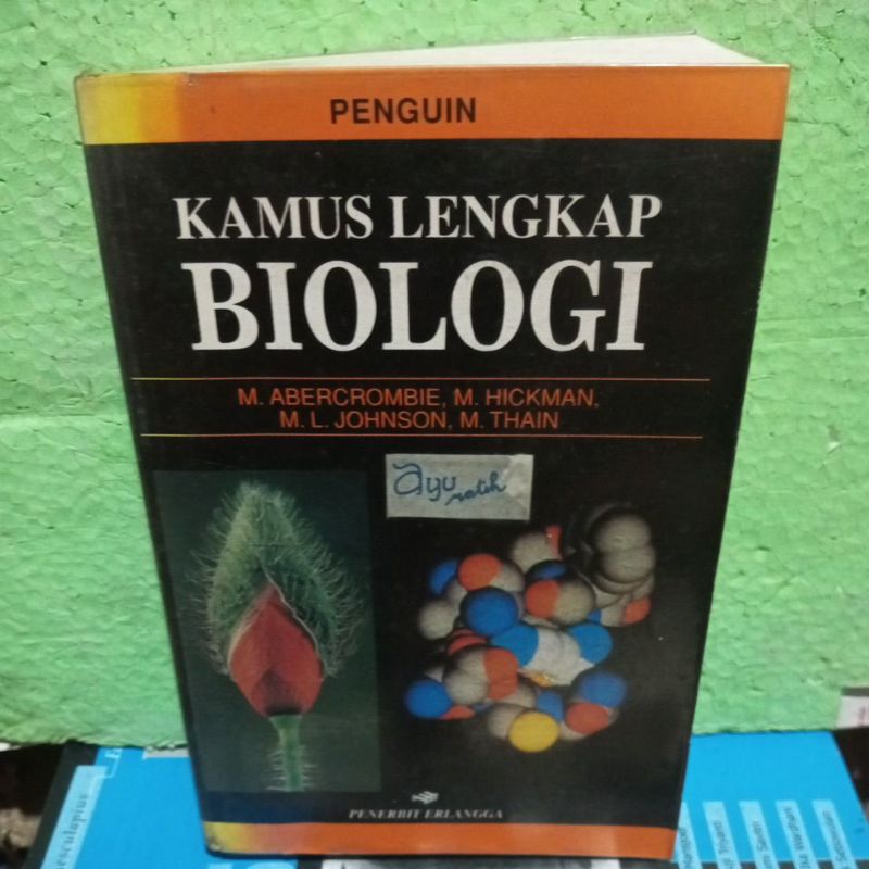 Kamus lengkap biologi ( ORIGINAL / PENGUIN ) ERLANGGA