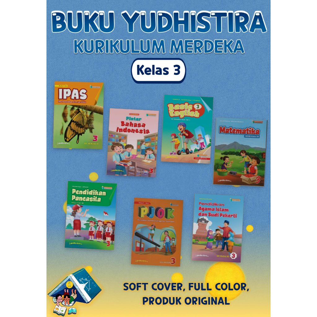 Buku Yudhistira Kelas 3 SD Kurikulum Merdeka