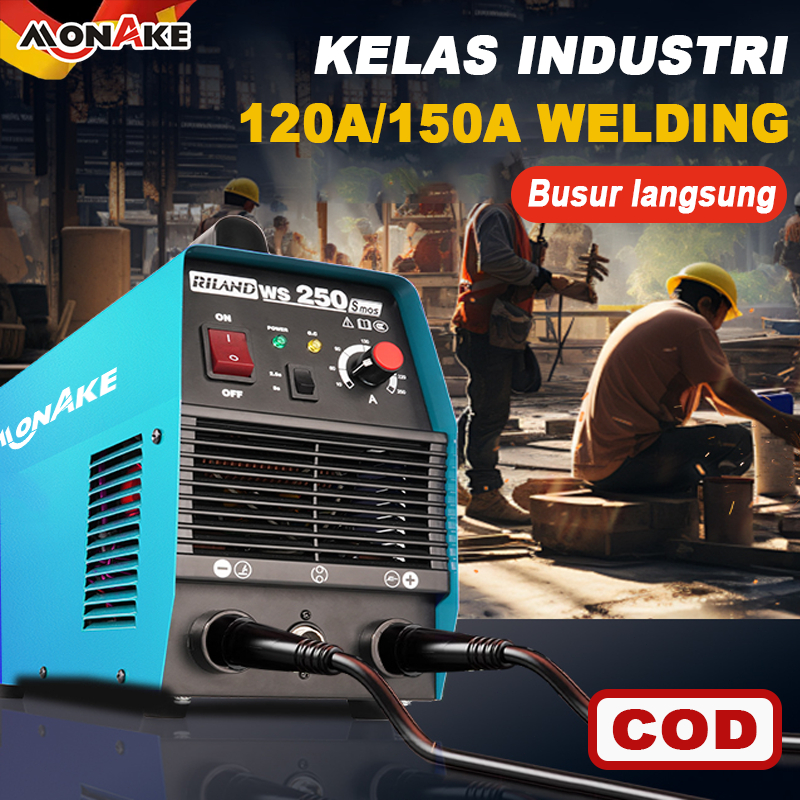 Mesin Las Inverter Welding mesin las listrik 450 watt MMA 120A IGBT 450 watt mini Mesin Travo las MO