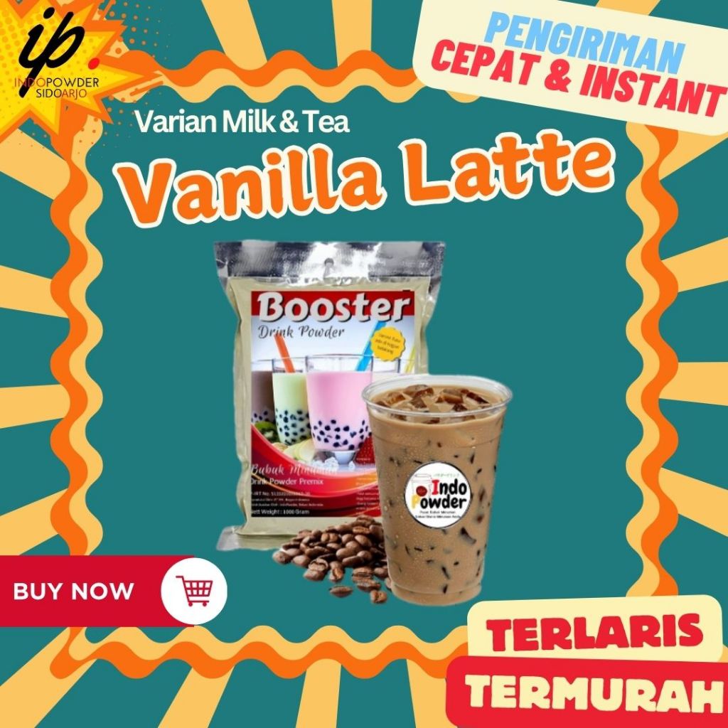 

Bubuk Vanilla Late 1 Kg / Vanilla Late Powder 1 Kg / INDOPOWDER BOOSTER