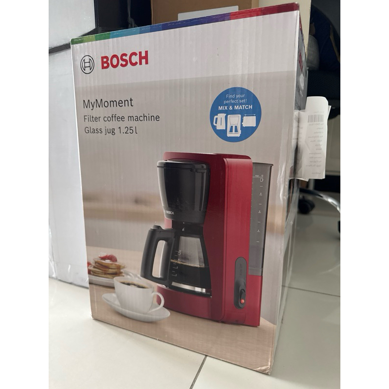 bosch coffee machine TKA2M114 merah red