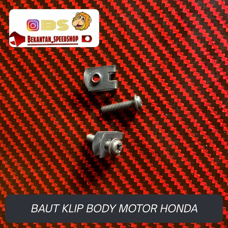 BAUT KLIP BODY MOTOR HONDA