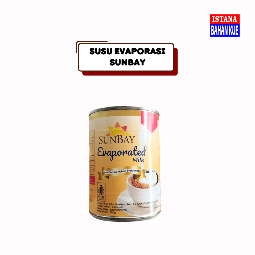 

Susu evaporasi sunbay 380 gr