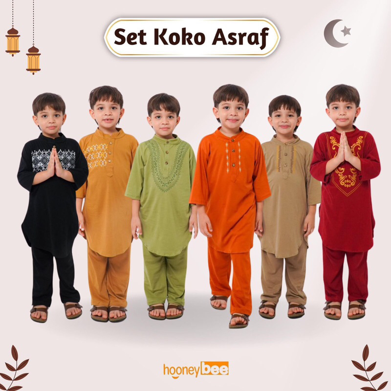 baju anak / kurta joger / baju anak kurta / koko / koko anak laki laki / koko asraf