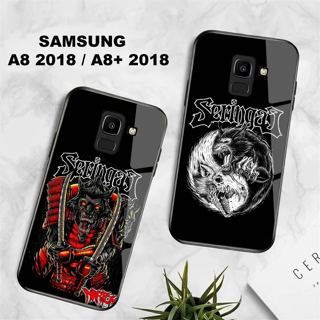 Softcase Kaca Kilau Samsung A8 2018 / A8+ 2018  Terbaru - Softcase Kilau Samsung A8 2018 / A8+ 2018 
