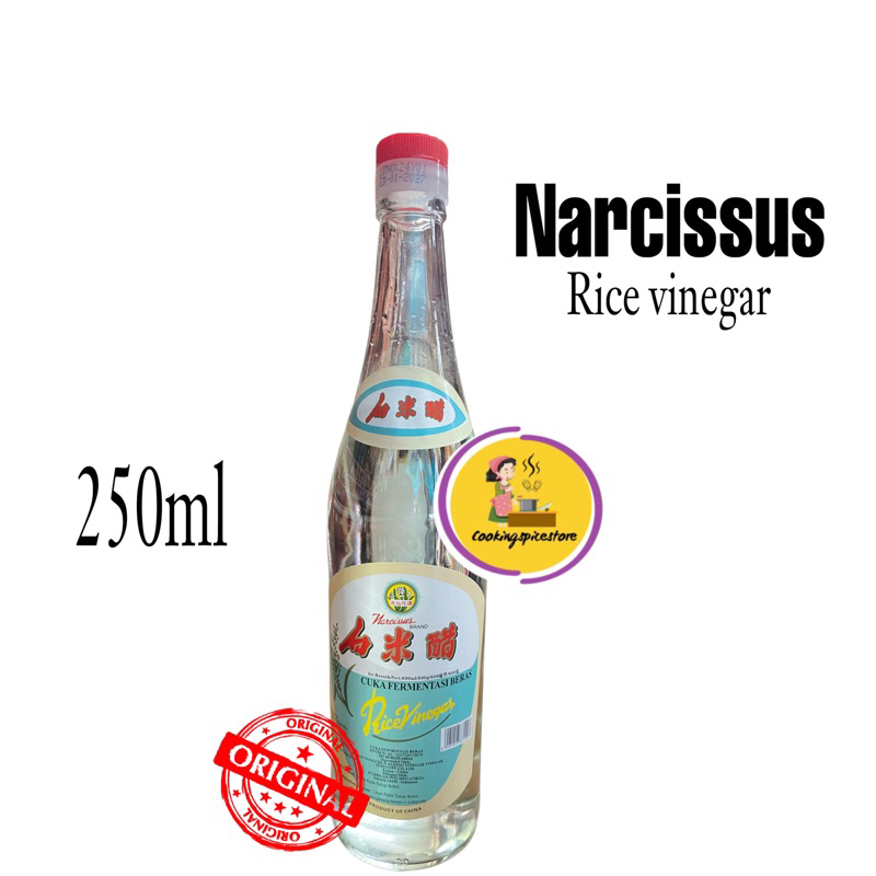 

Narcissus Rice Vinegar / Cuka Beras / Cuka Putih 250ml