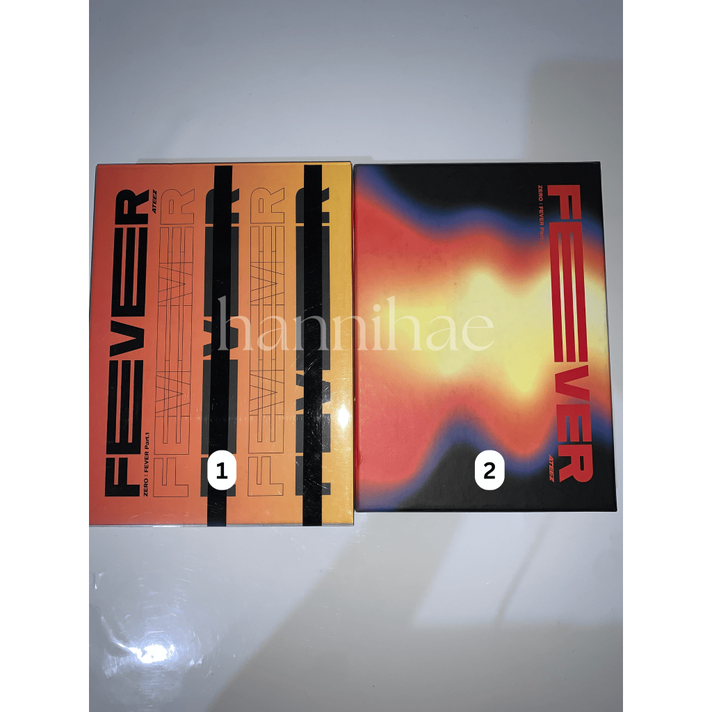 ALBUM ATEEZ Mini Album Vol.5 ZERO : FEVER Part.1 & ZERO : FEVER Part.2