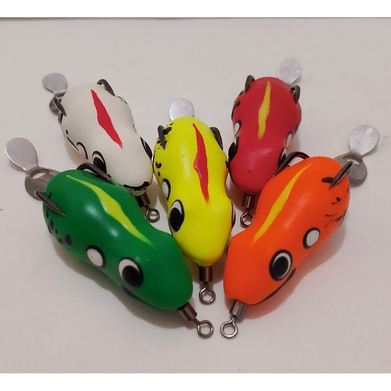 Soft Frog Rasa Jaws Sae Lure Body Slim 5 Cm & 4,5 Cm