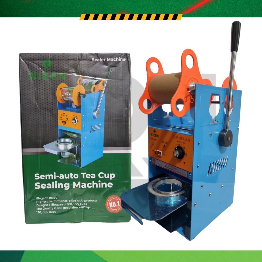 Cup Sealer Pres Gelas Plastik Nagako CSN-D8/ Mesin Cup Sealer NIZEN Mesin Penutup Gelas Manual