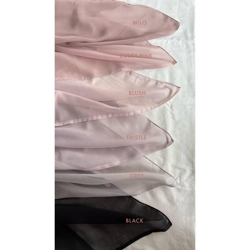 Ellena Hijab - Paris Plain Japan (Hijab Segiempat Bahan Paris Japan Premium)