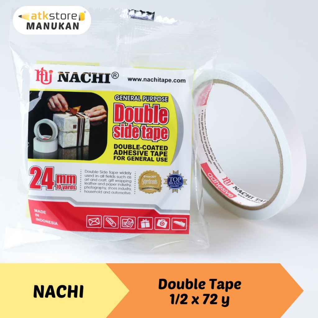 

Nachi Double Tape 1/2 inch 12mm