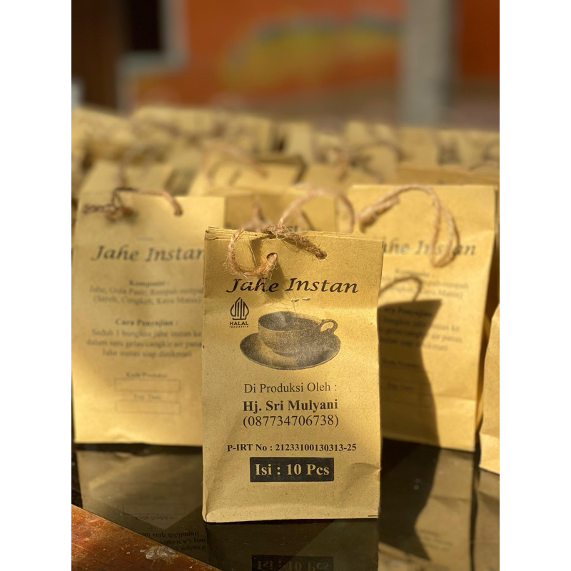 

Jahe Instan | Minuman Jahe Bubuk | Jahe Bubuk Instan | Bu Sri Mulyani