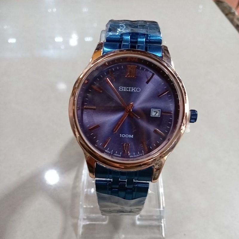 Jam Tangan SEIKO Original Tali Tantai water Resistant