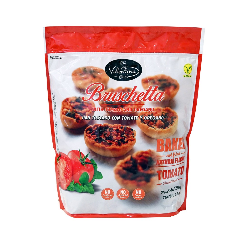 

Valentina Bruschetta With Tomato & Oregano / Roti Bagelen 150 Gr