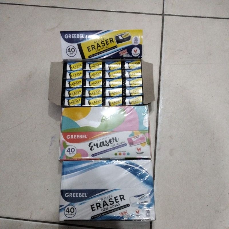 

(40pcs) Penghapus greebel eraser