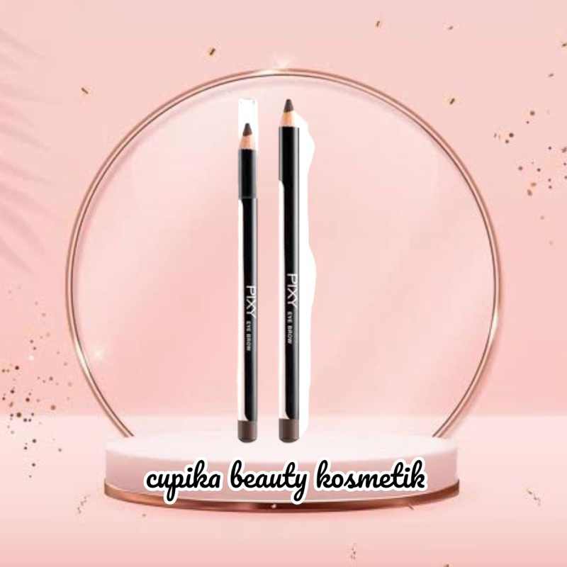 ua,x] PIXY eyebrow pencil - celak pensil alis kayu simple pigmented mudah di gunakan