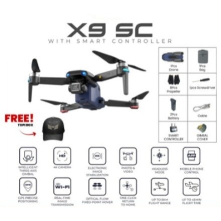 Drone Rox X9 SC Combo 40Min 6Km / Drone Rox X9 Combo Smart Controller / Rox X9 Smart Controller
