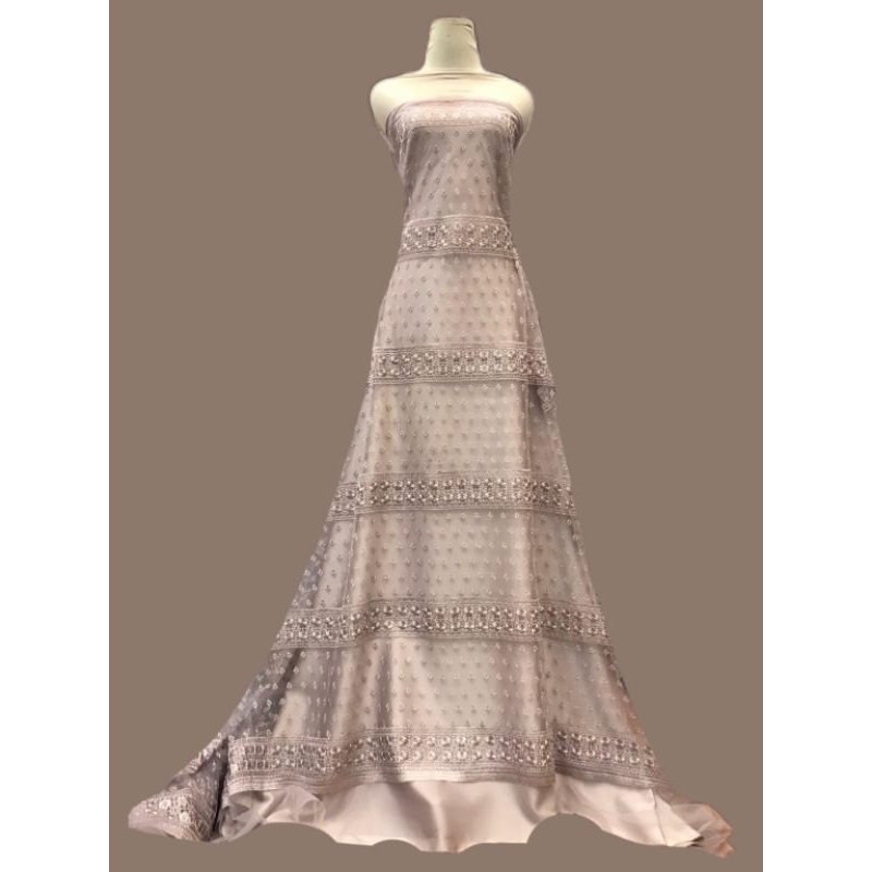 Tulle etnik sapto tille motif etnik