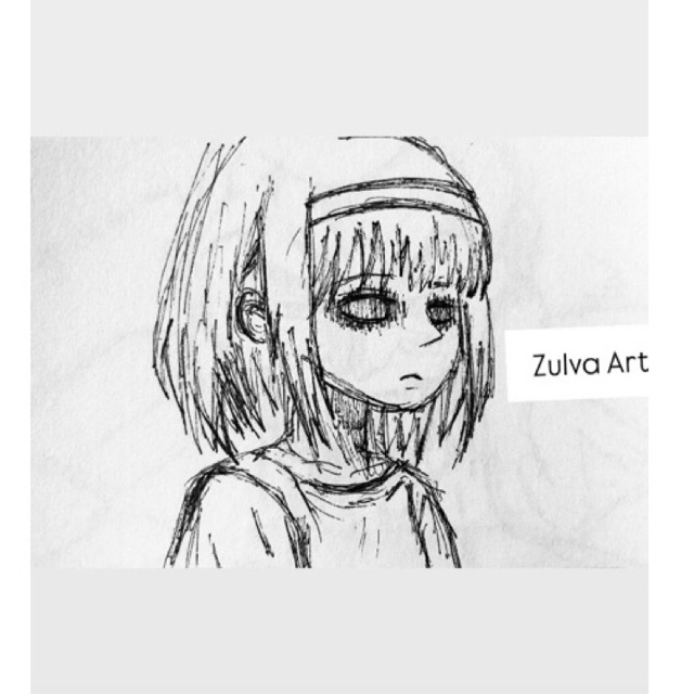 Gambar Tangan Sketsa Anime Ymir Fritz Kartun Jepang
