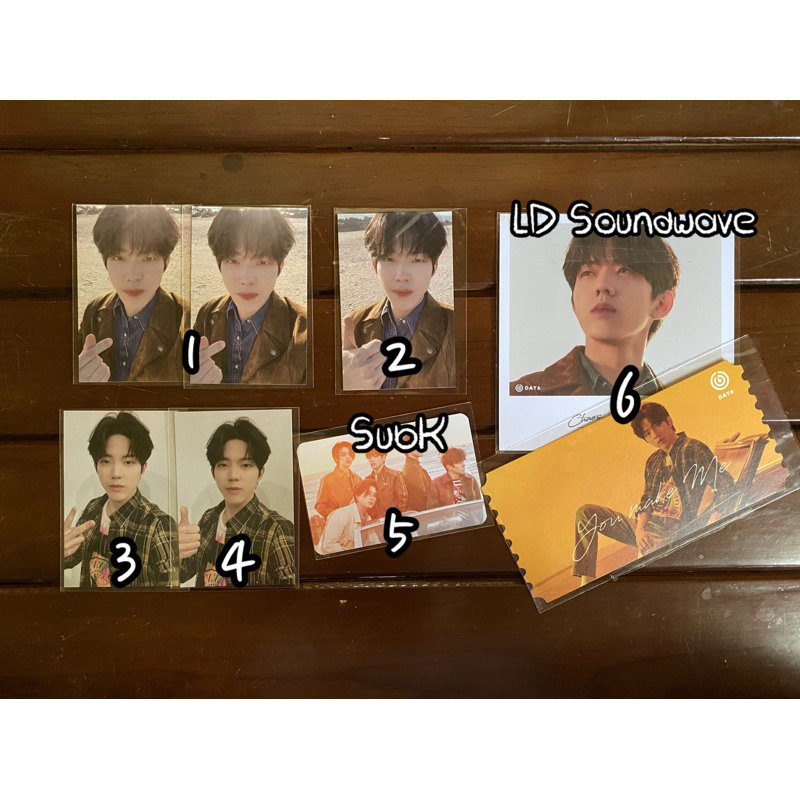 Day6 Dowoon Negentropy Photocard Album POB Lucky Draw Soundwave Subk