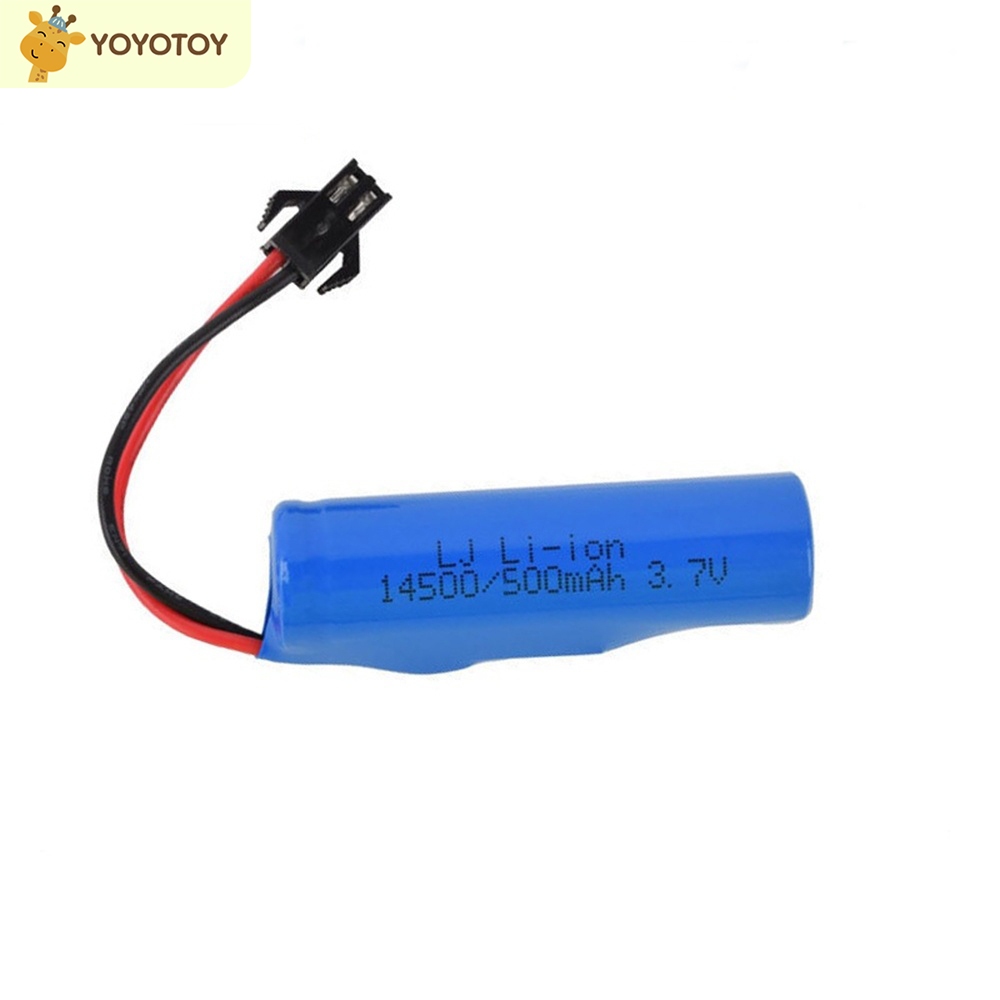500 mAh Spare Part Battery Aksesories For Mobil RC & Excavator Remote Control