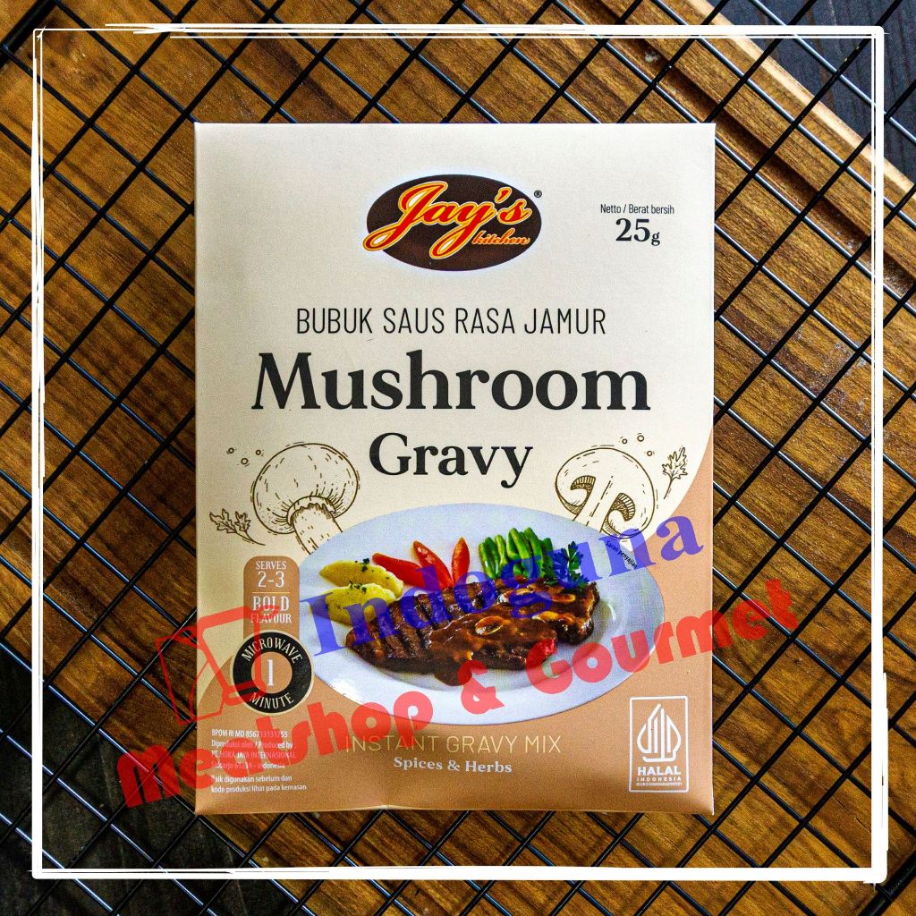 

Jay's Jays Bubuk Saus Rasa Jamur Mushroom Gravy Sauce 25gr