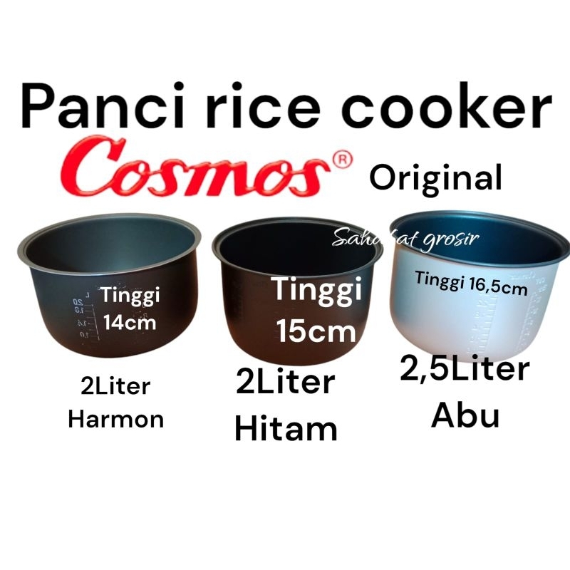 Panci Teflon Ricecooker Cosmos