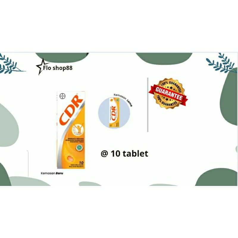 A - CDR EFFERVESCENT / CDR EFFERVESCENT TABLET / CDR EFFERVESCENT VITAMIN C / EFFERVESCENT TABLET / 