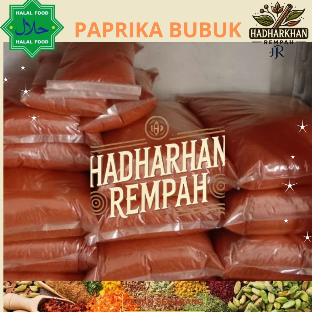 

Paprika bubuk 500 gr repack