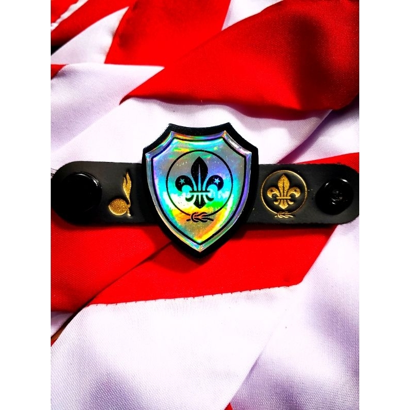 

Ring Kacu pramuka tameng Hologram