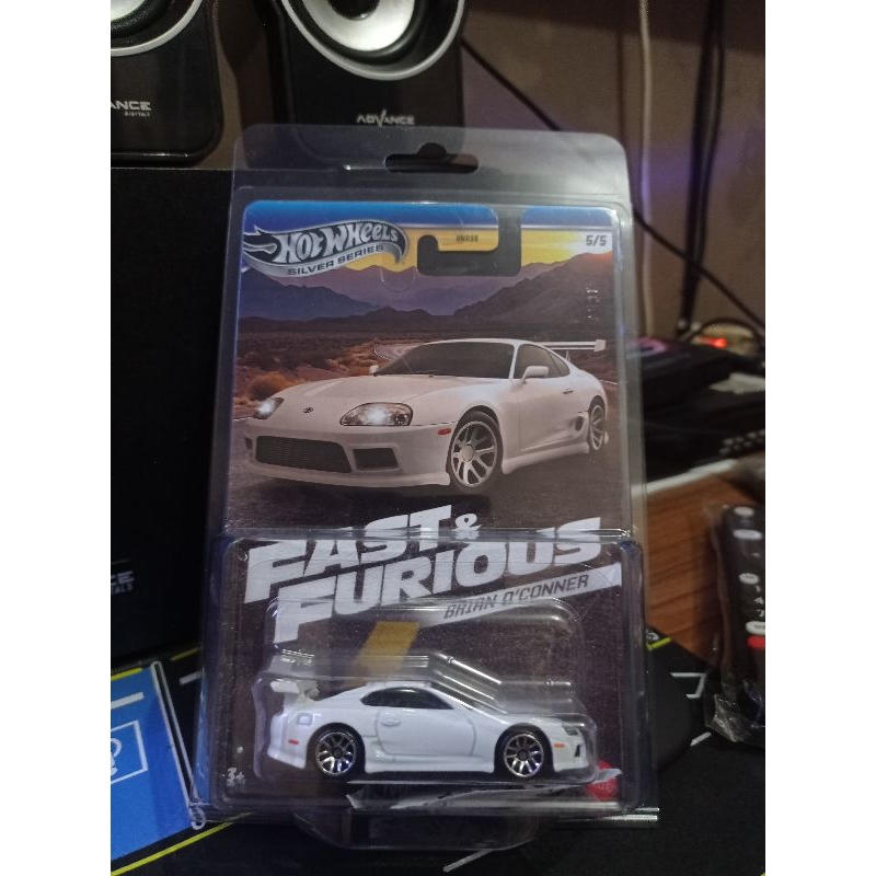 Hotwheels Supra MK4 Putih Fast Furious Brian O'conner