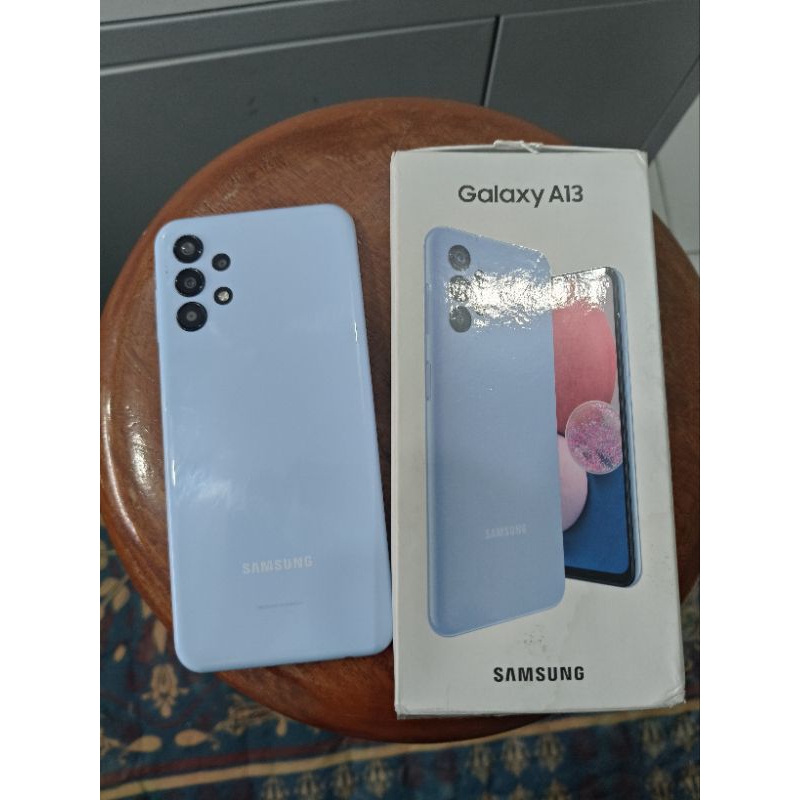 Samsung a13 bekas ram 6/128 Gb garansi resmi