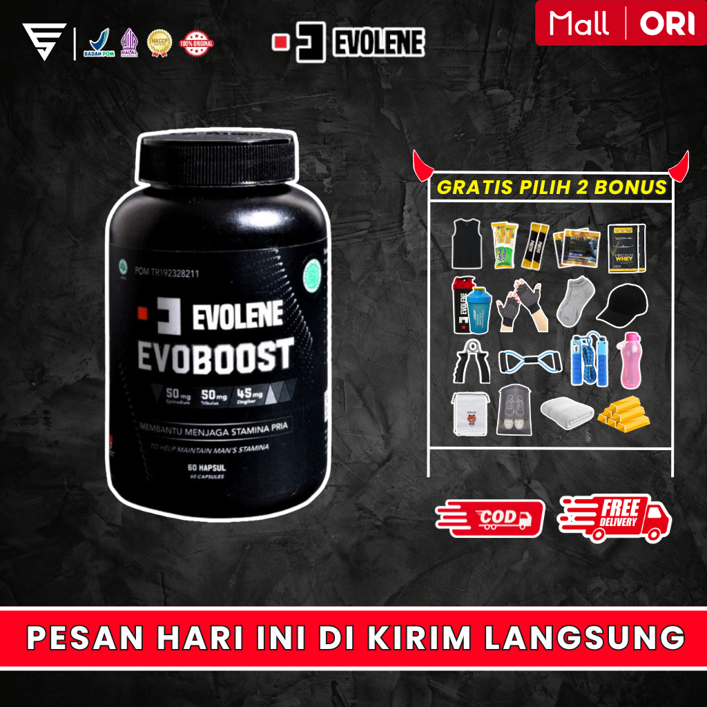 Evolene Evoboost Testo Booster Testoterone (60 capsule)