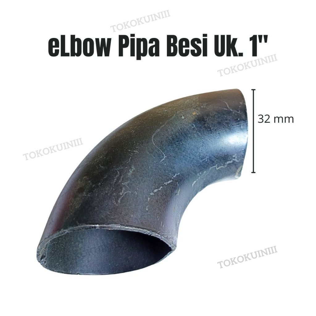 Elbow besi pipa las uk 1 inch elbo Lbow keni knee pipa las penyambung pipa besi