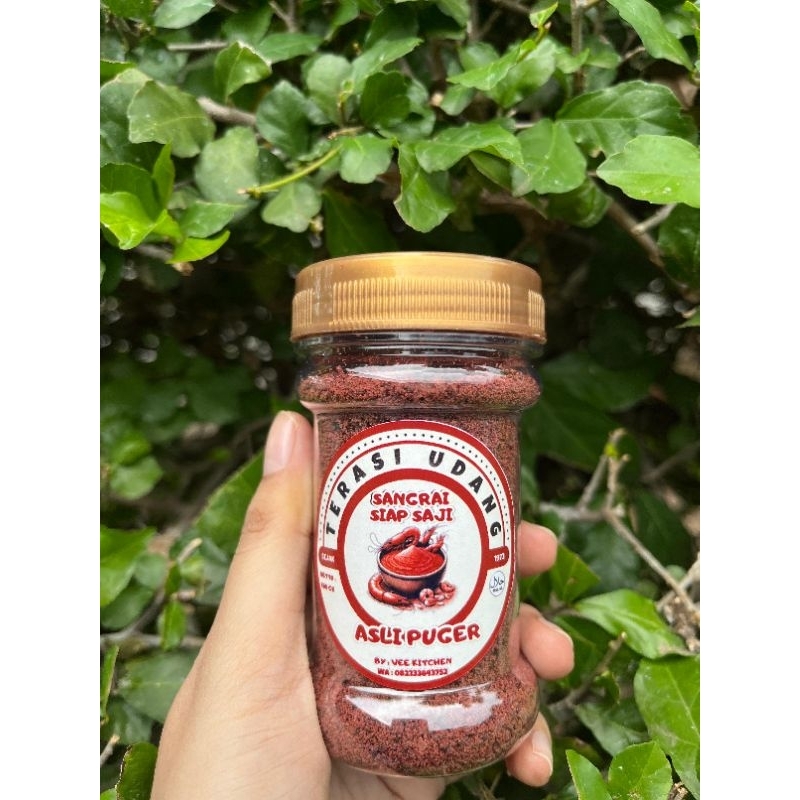 

Terasi Udang Sangrai Siap Saji Asli Puger