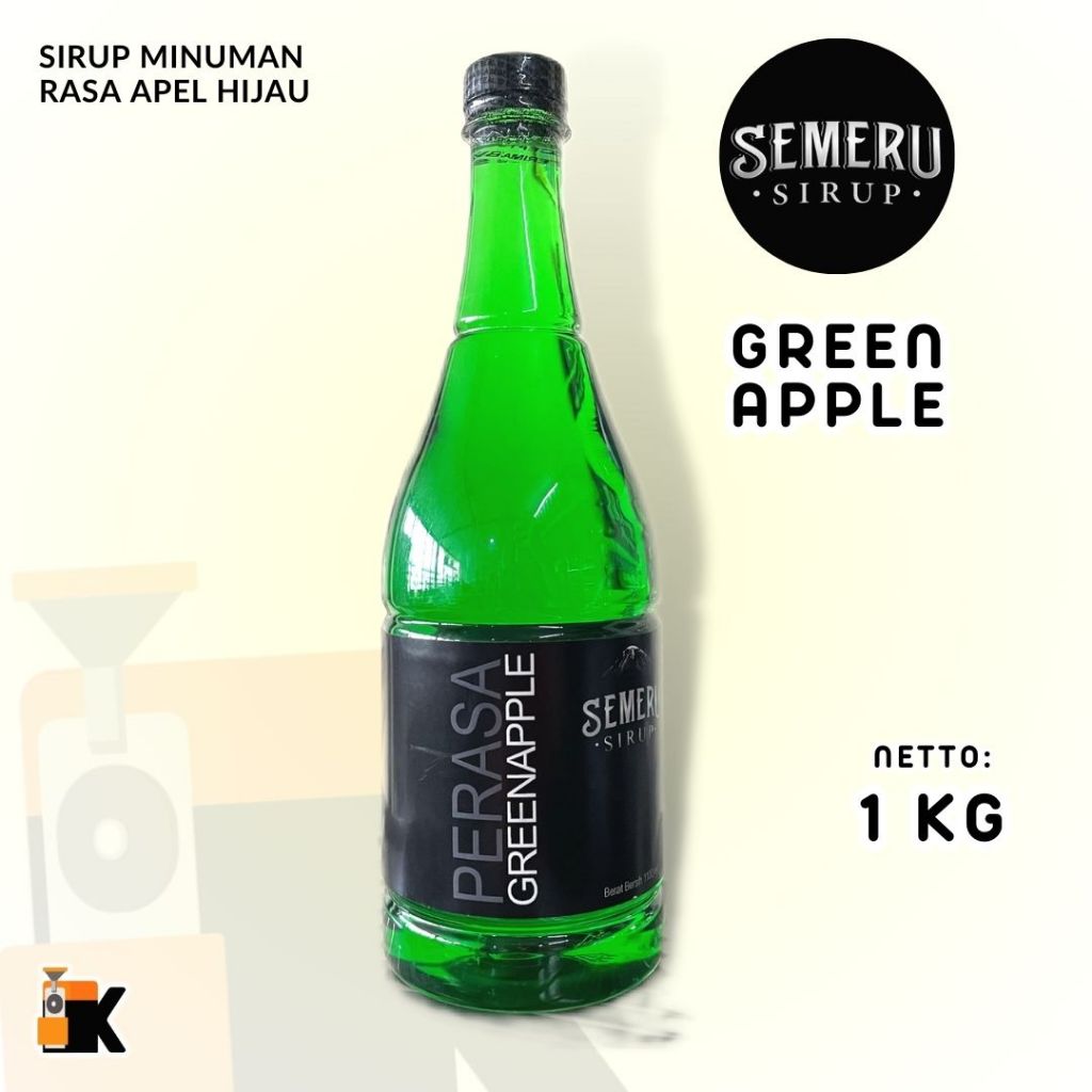 

Kieta Roastery - Syrup Semeru Green Apple 1100ml
