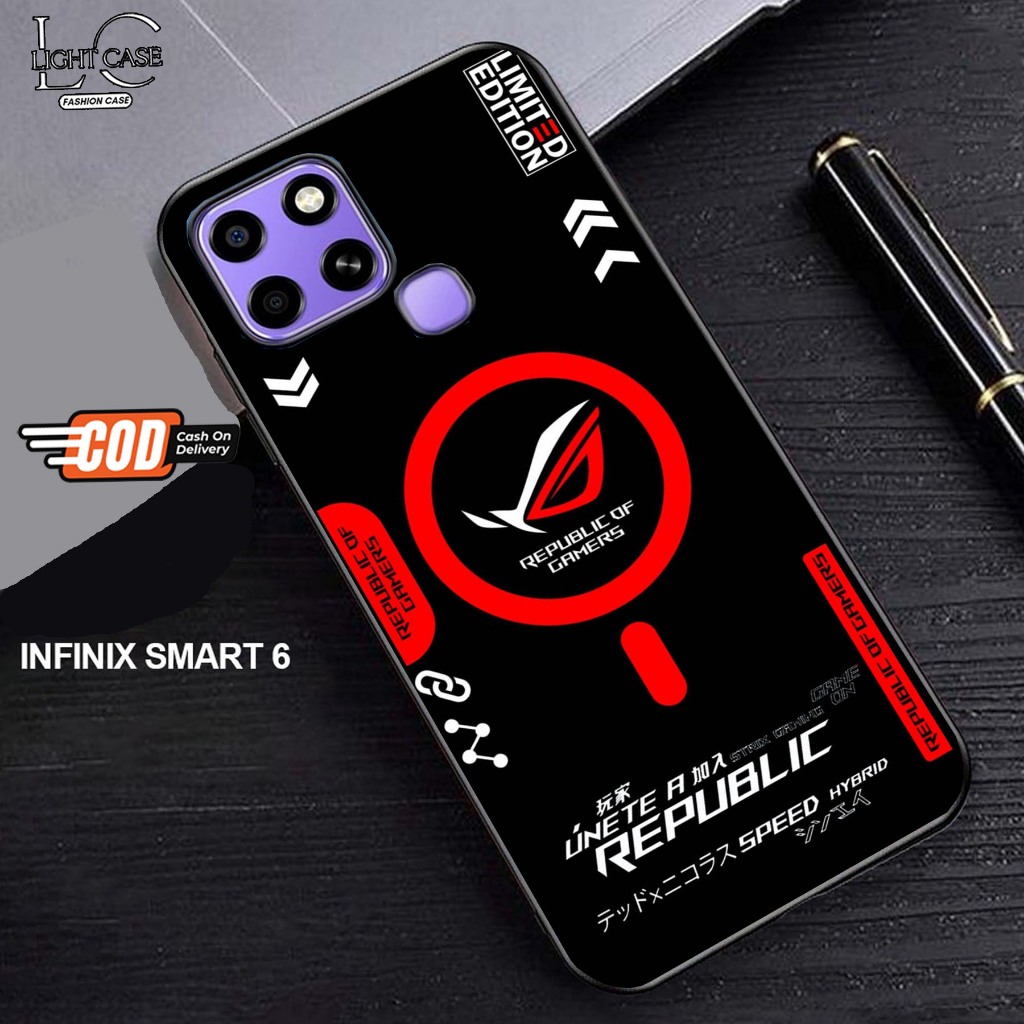 CASE GLOSSY INFINIX SMART 6 dan ALL TYPE SMARTPHONE & ANDROID Bisa request tipe Cassing Hp - Case Te