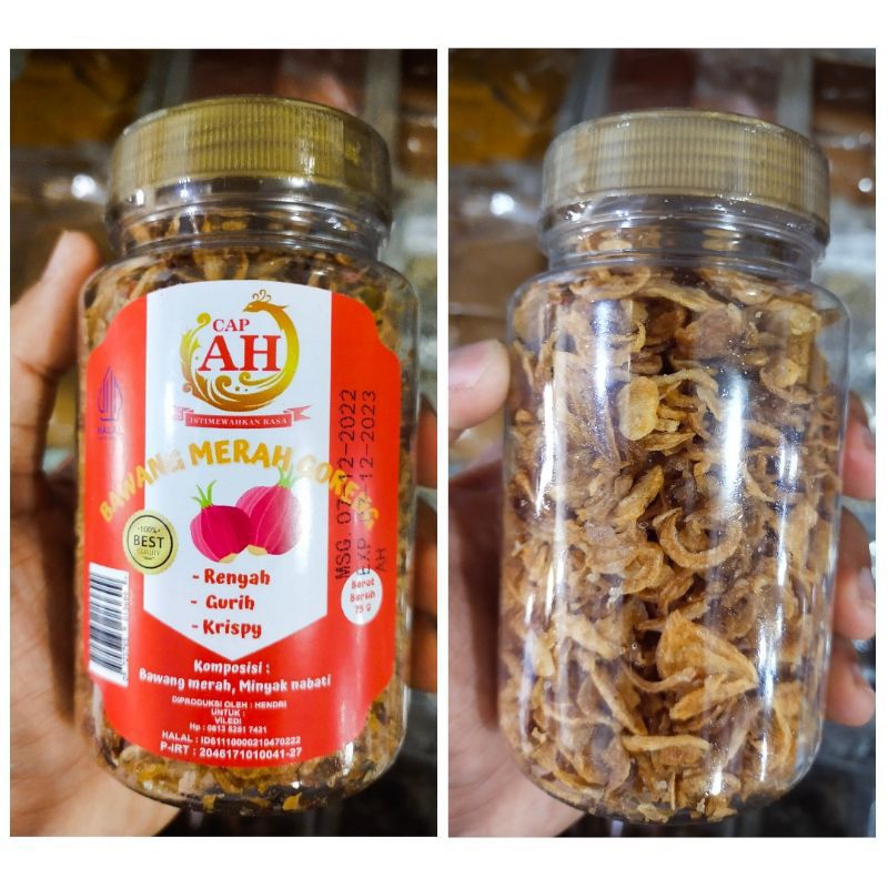 

bawang goreng asli tanpa campuran 100% asli