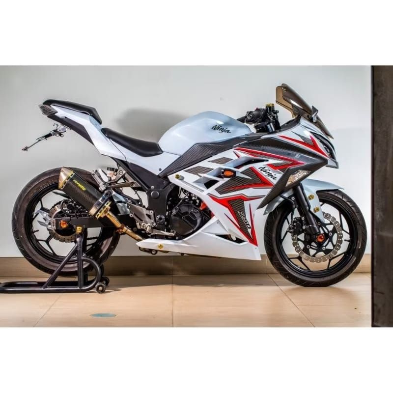 COVE BODY DEPAN NINJA 250 FI FAIRING NINJA 250FI LAMA (2013-2017) Cover body depan ninja250 fi  saya