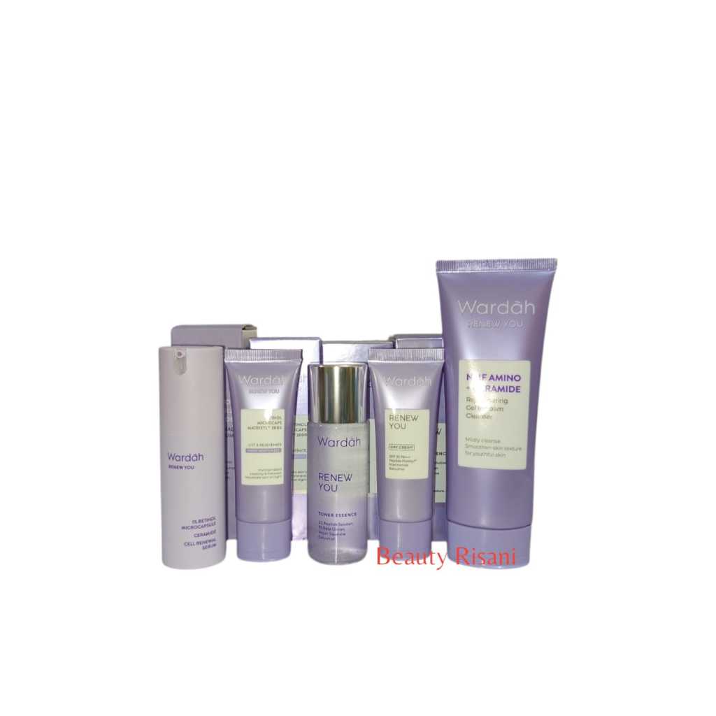 WARDAH RENEW YOU/SKINCARE KERUTAN 6pcs