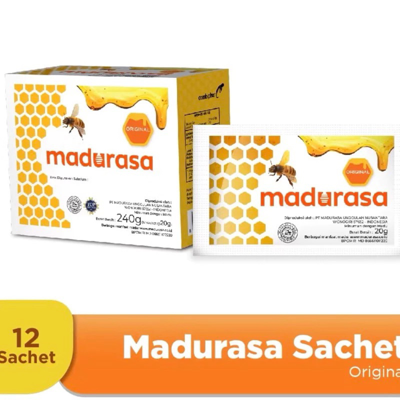 

Madurasa Sachet Rasa Original 1 Box (12 sachet)