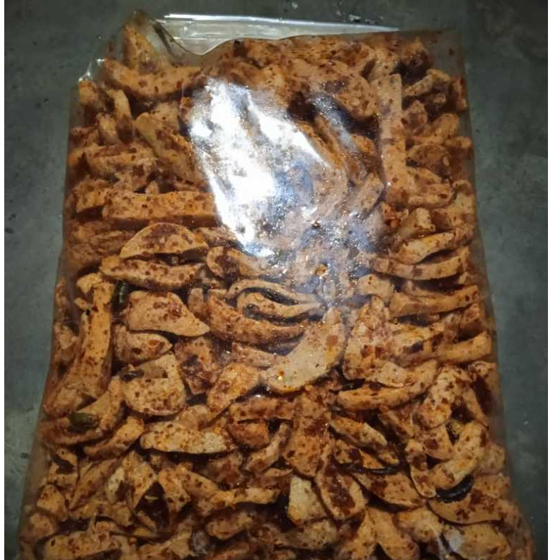 

Basreng pedas daun jeruk isi 500gr