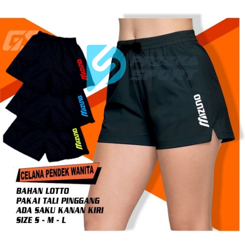 Celana pendek wanita celana pendek voli bawahan olahraga wanita celana pendek sport volly celana pen