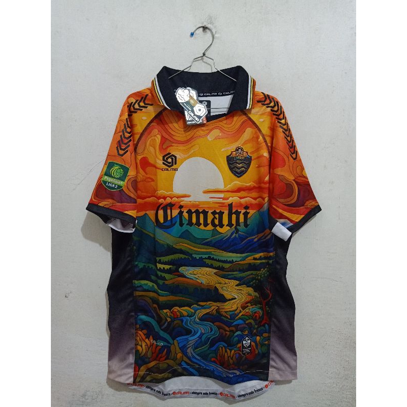 Jersey PSKC Cimahi Home Liga 2 2023 Original Player Issue CALMA