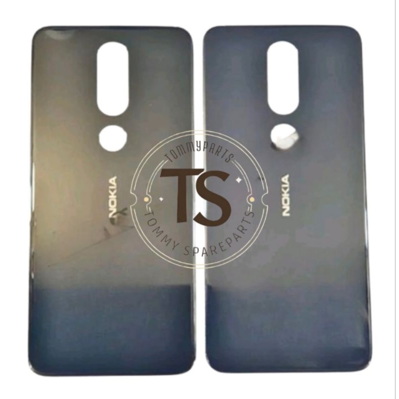 BACKDOOR BACKCOVER TUTUP BELAKANG NOKIA 6.1 PLUS NOKIA X6 ORIGINAL