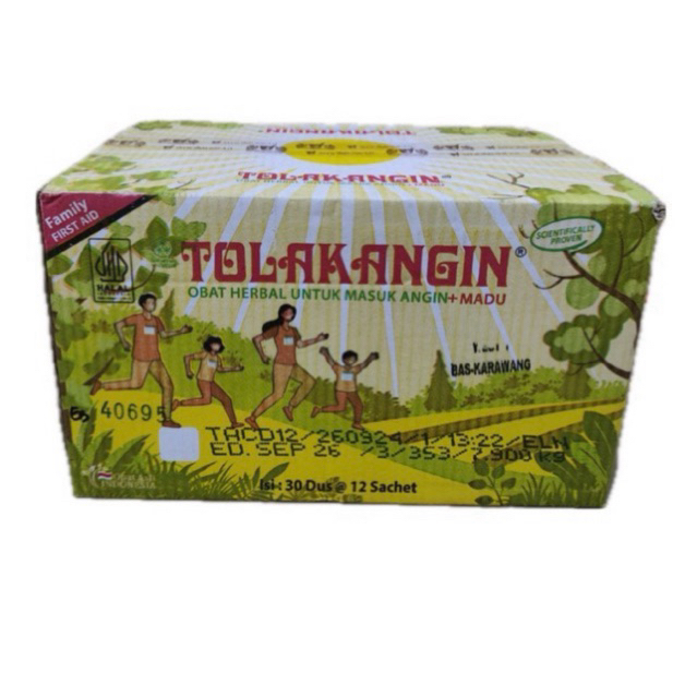 [ 1 Karton ] Tolak Angin Cair Sidomuncul isi 30 Dus @ 12 Sachet