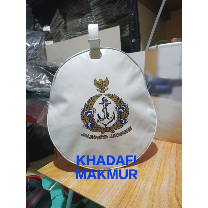 Tas topi pet pdu TNI AL Pria