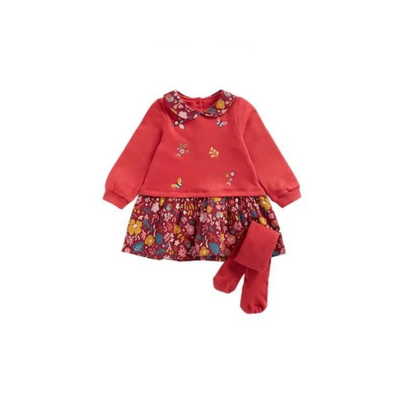 Mothercare Woodland Twofer Dress & Tights Set SALE
