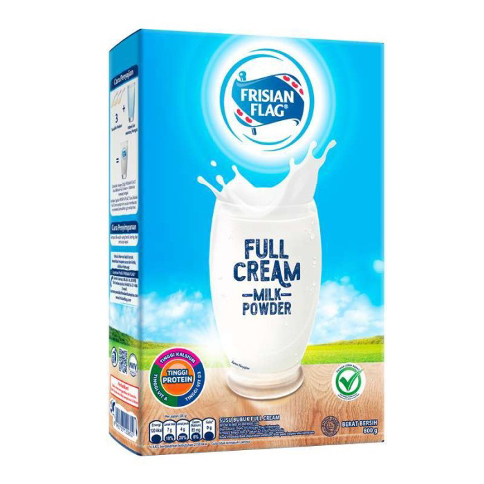 

Frisian flag susu bubuk full cream 800 gram